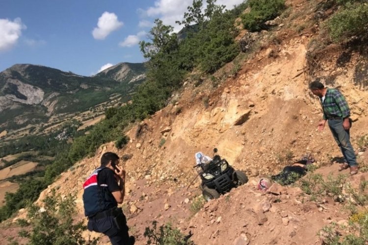 ATV kazasında bir kişi &ouml;ld&uuml;