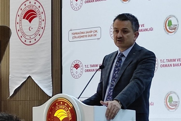 Bakan Pakdemirli, kuraklık &ouml;demelerinin başladığını duyurdu