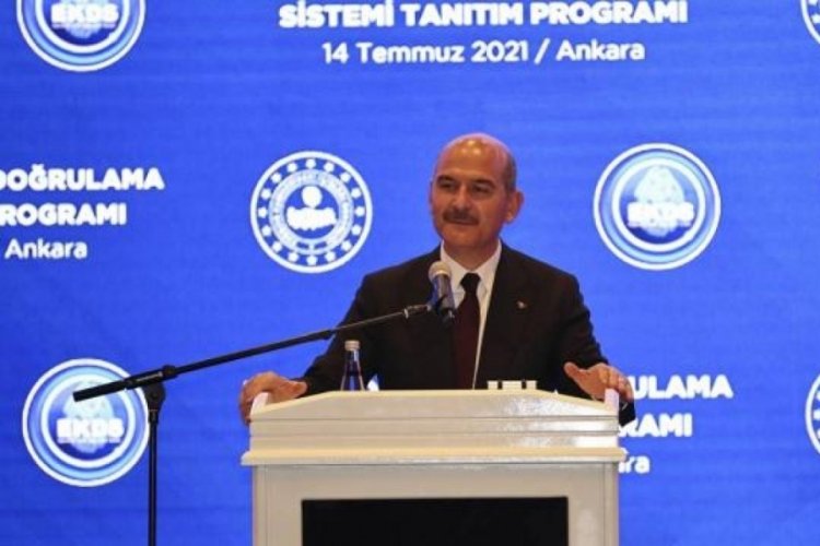 Bakan Soylu, Elektronik Kimlik Doğrulama Sistemi'ni tanıttı