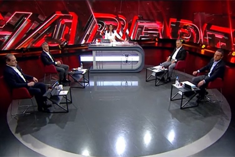 '4 b&uuml;y&uuml;k' kul&uuml;b&uuml;n başkanları, canlı yayına &ccedil;ıktı