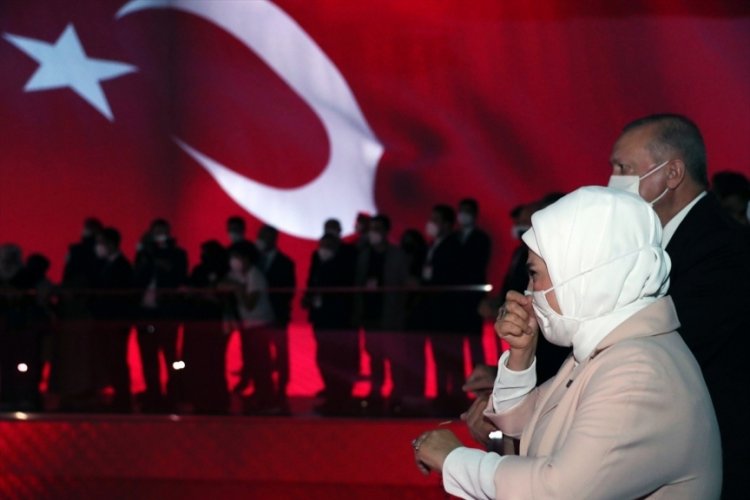 Cumhurbaşkanı Erdoğan, 15 Temmuz Demokrasi M&uuml;zesi'nin a&ccedil;ılışını yaptı