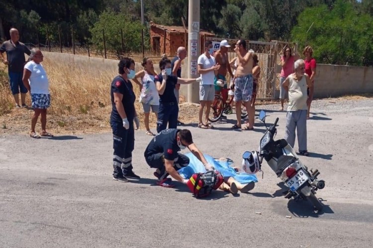 Motosikletiyle seyir halindeyken silahlı saldırıya uğradı!