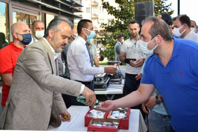 Bursa B&uuml;y&uuml;kşehir Belediyesi'nde bayramlaşma
