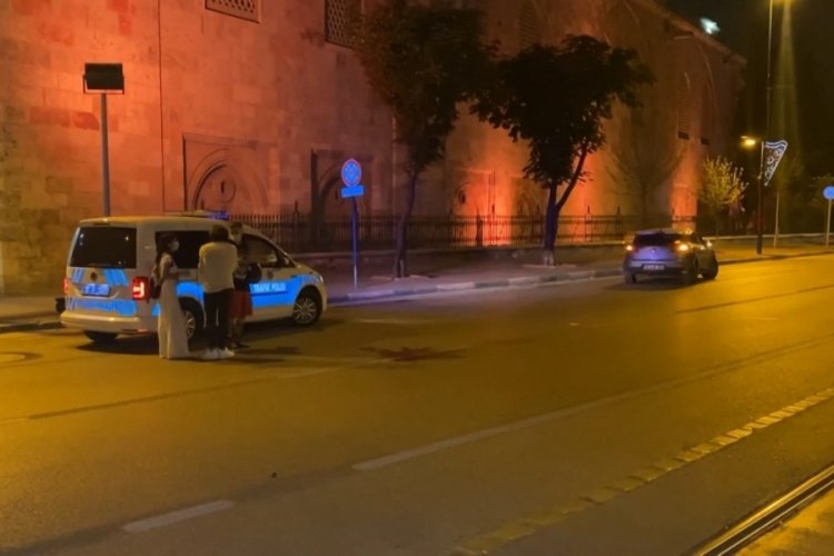 Bursa'da namaza giden yaşlı adama motosiklet &ccedil;arptı