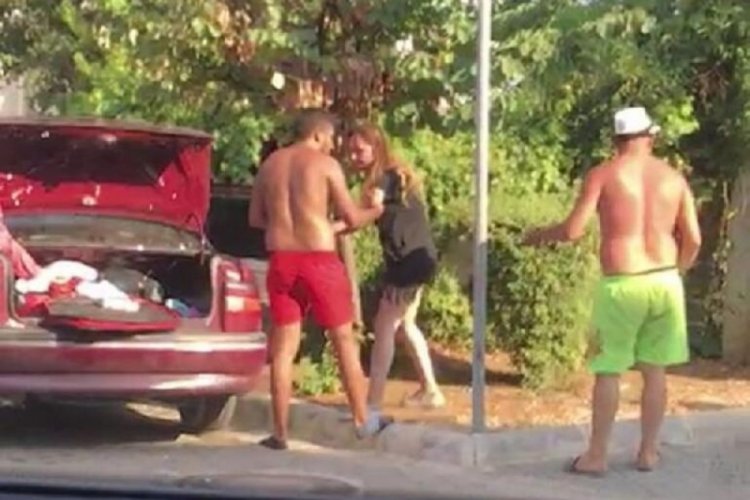 Yeni evli &ccedil;iftin 'd&uuml;ğ&uuml;n masrafları' kavgası! Yumruk atıp boğazını sıktı...