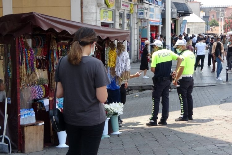 Taksim'de sokak ortasında taciz iddiası ortalığı karıştırdı!