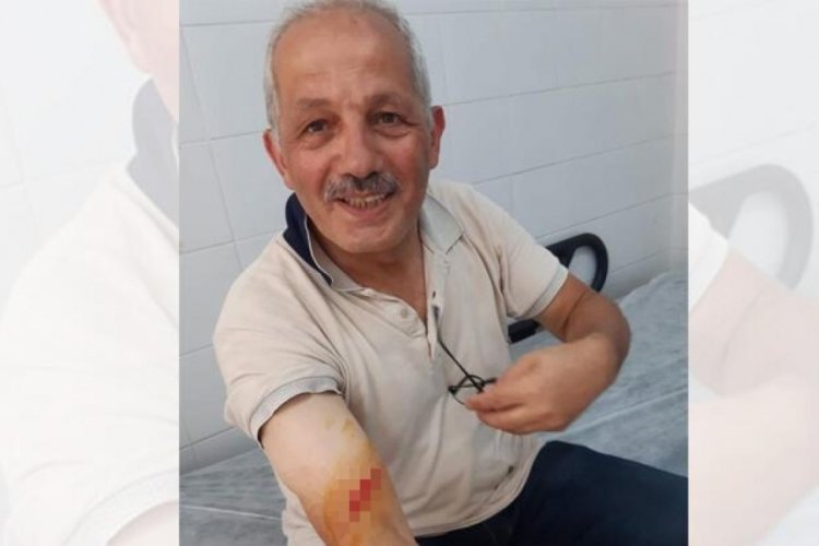 Trabzon'da belediye başkanı  Ali Aydın kurban keserken yaralandı