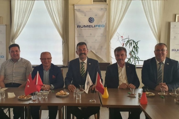 Bursa'da RUMELİFED &uuml;yeleri bayramlaştı