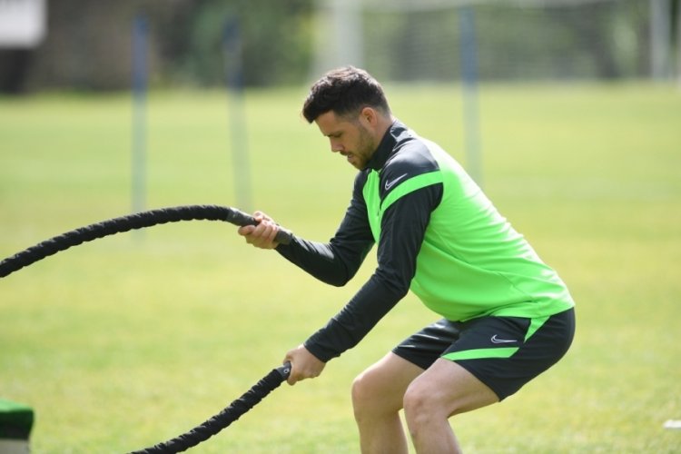 Bursaspor yeni sezon hazırlıklarına Bolu'da devam ediyor
