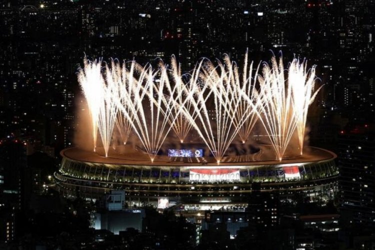 2020 Tokyo Olimpiyatları g&ouml;rkemli a&ccedil;ılış t&ouml;reniyle başladı