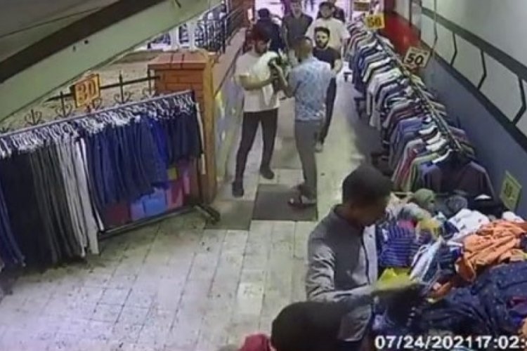 Hırsızlık ş&uuml;phelisine meydan dayağı