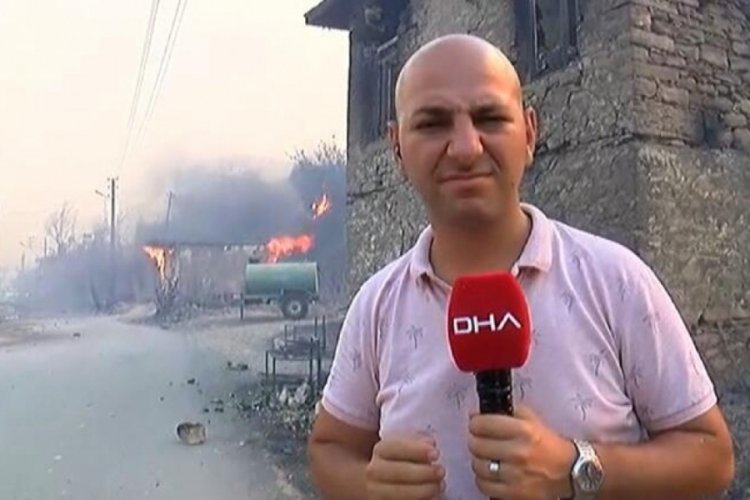 Canlı yayında faciaya ramak kala!