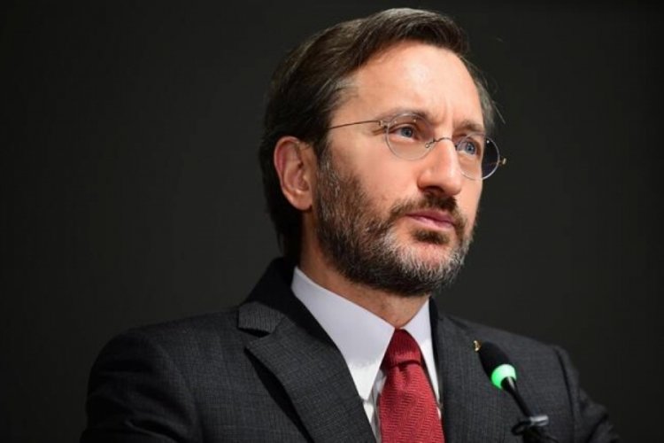 İletişim Başkanı Fahrettin Altun'dan yangın a&ccedil;ıklaması