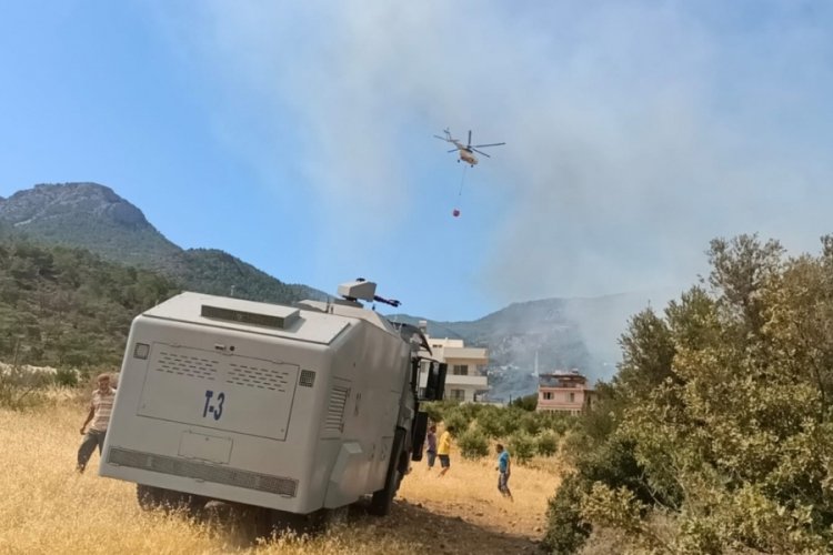 Mersin'de orman yangını: İki çoban kayıp, bir kişi gözaltında