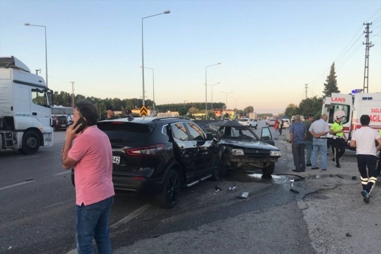 Samsun'da zincirleme kaza: 6 yaralı