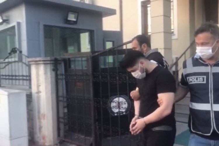 Asker uğurlamasında havaya ateş a&ccedil;an maganda yakalandı