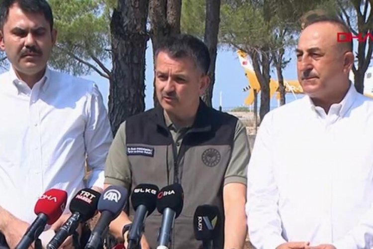 'Yangında u&ccedil;aklar kullanılmadı' iddiasına Bakan Pakdemirli'den net yanıt!