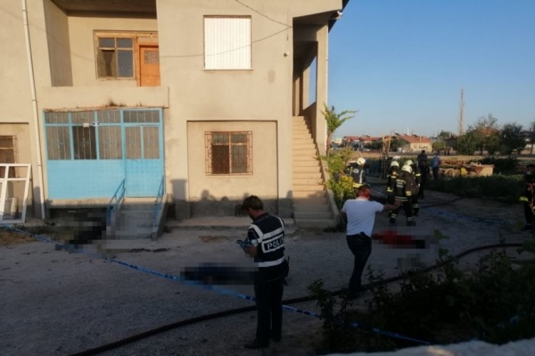 Konya'da bir eve silahlı saldırı düzenlendi: Çok sayıda ölü var