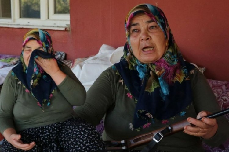 Yangının ortasında annesiyle kalan kadın o anları anlattı: T&uuml;feğim yanımda olsa kendimi &ouml;ld&uuml;recektim