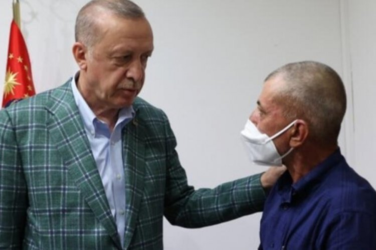 Cumhurbaşkanı Erdoğan, Akdemir'in ailesi ile görüştü
