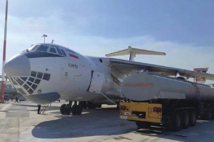 İran'ın uçan tankerine Türkiye'de su ikmali