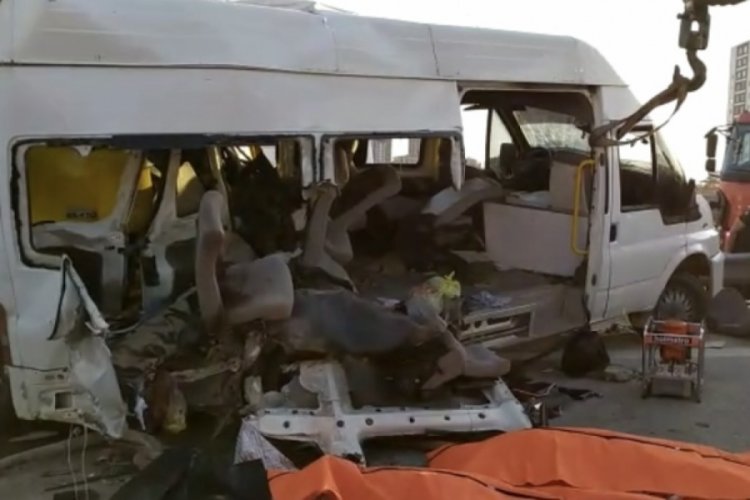 Gaziantep'te korkunç kaza: 3 ölü, 16 yaralı