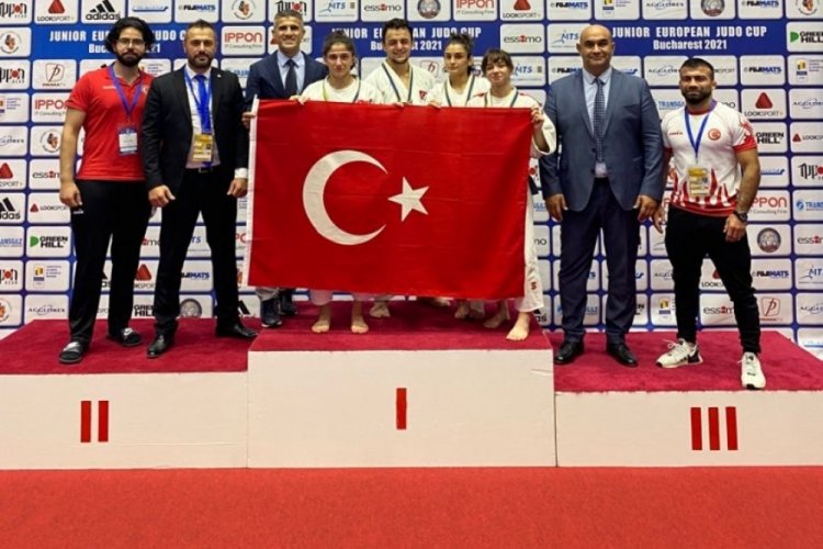Gençler Avrupa Judo Kupası'nı Milli judocular, 9 madalya ile tamamladı