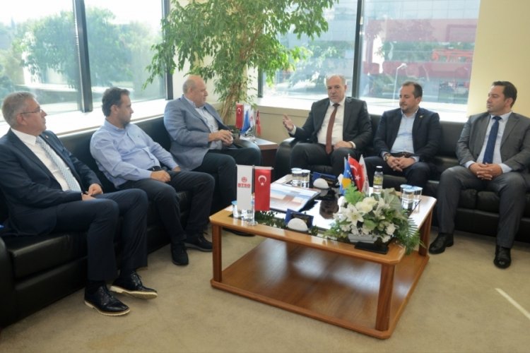 Kosova Bölgesel Kalkınma Bakanı Damka Bursa Ticaret ve Sanayi Odası'nda
