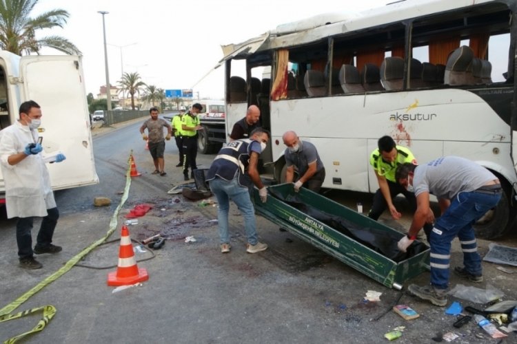 Antalya'daki kazada ölenlerin kimlikleri belli oldu