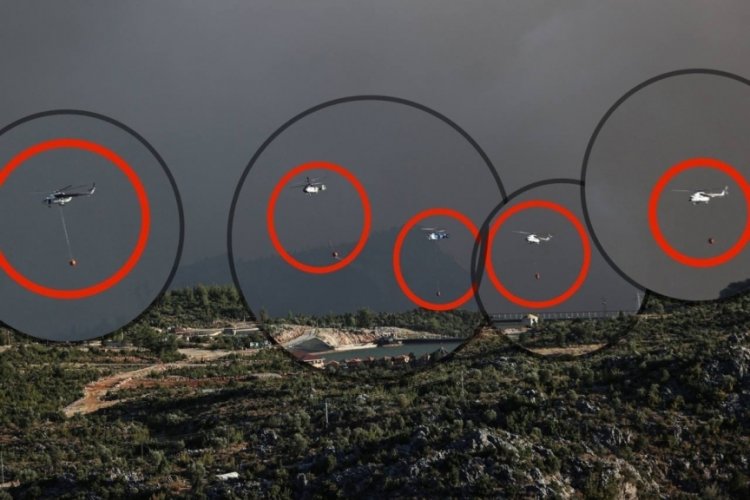 Fahrettin Altun: Tek karede 5 helikopter