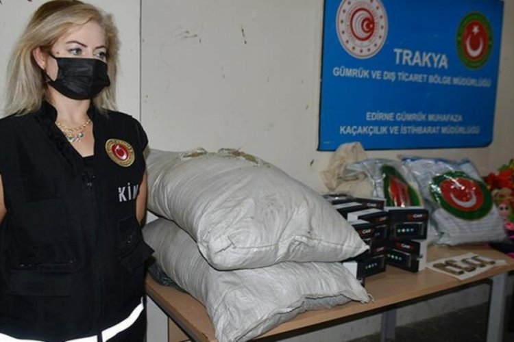 Kapıkule'de 12 kilo uyuşturucu ele geçirildi!