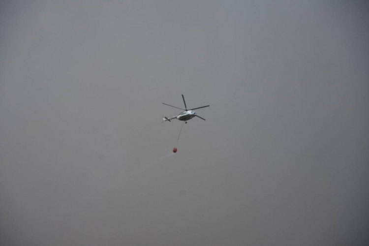 OGM: Yangın s&ouml;nd&uuml;rme helikopterinin d&uuml;şt&uuml;ğ&uuml; haberleri asılsız