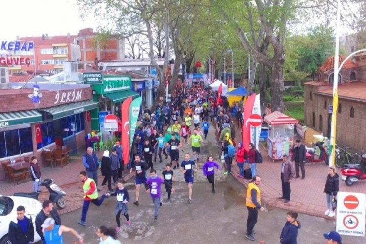Bursa İznik Ultra Maratonu'nun başlamasına sayılı saatler kaldı
