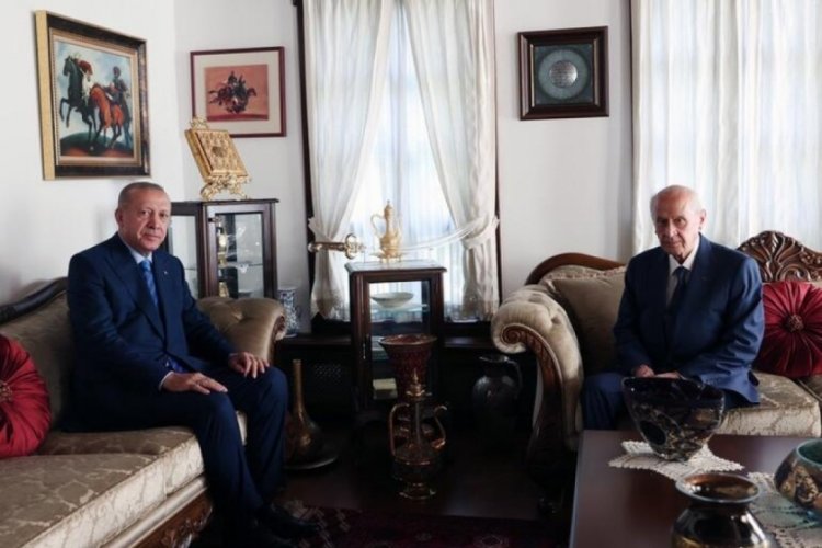 Erdoğan'dan Bahçeli'ye ziyaret