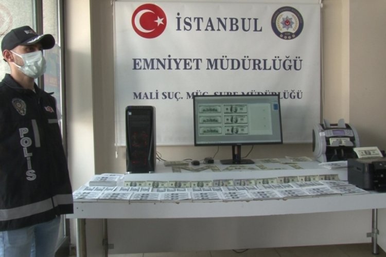 İstanbul Esenyurt'ta 5 milyon 650 bin sahte dolar ele ge&ccedil;irildi
