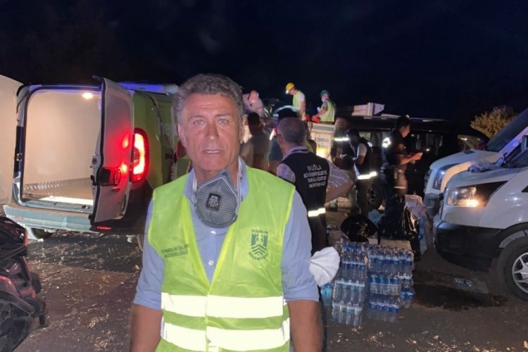 CHP Bursa Milletvekili Orhan Sarıbal yangın bölgesinde
