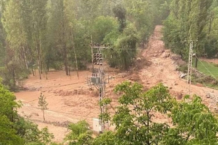 Erzurum'da sel felaketi: 1 kişi kayıp