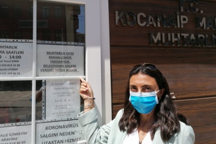 Muhtarın notu Bursa Milletvekili Kayışoğlu'nu şaşırttı