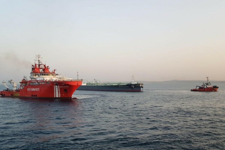 Nene Hatun gemisi &Ouml;ren'deki yangına m&uuml;dahale edecek