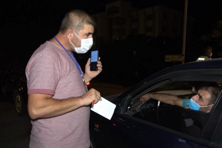 Test sonucu pozitif &ccedil;ıktı denetimde cezayı yedi