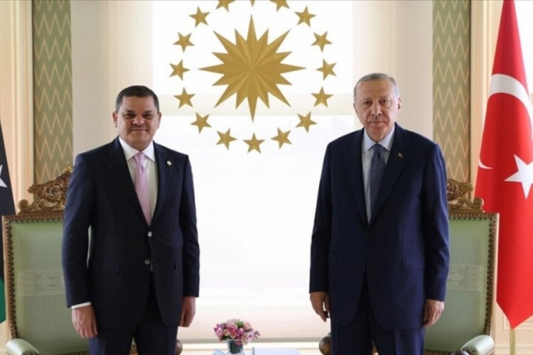 Cumhurbaşkanı Erdoğan, Libya Başbakanı'nı kabul etti