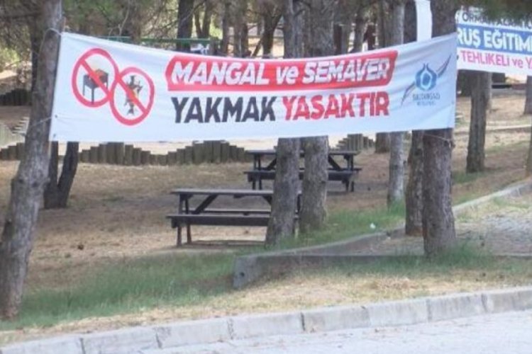 İstanbul'da ormana giriş 31 Ağustos'a kadar yasaklandı!