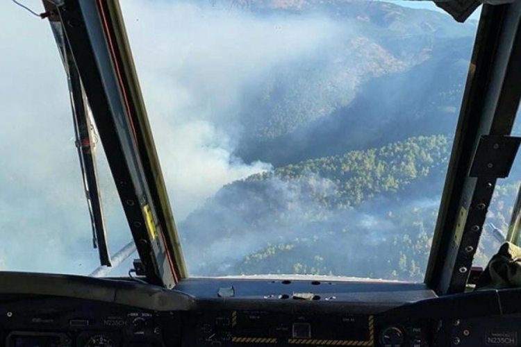 Muğla K&ouml;yceğiz'de yangınında 12'nci g&uuml;n! Havadan m&uuml;dahale s&uuml;r&uuml;yor