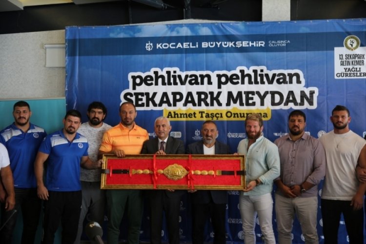 41 bin TL'lik kemerin sahibi olmak i&ccedil;in kol bağlayacaklar