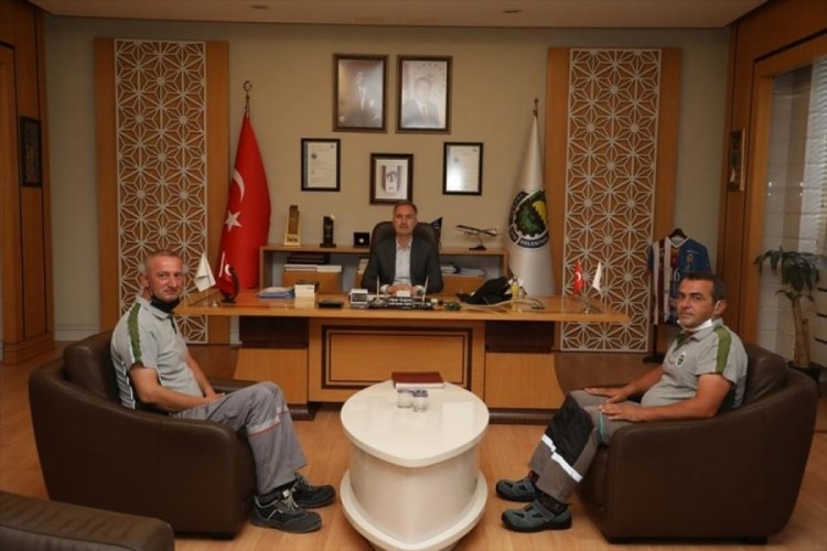 Manavgat'ta g&ouml;revli personel Bursa İneg&ouml;l'e d&ouml;nd&uuml;