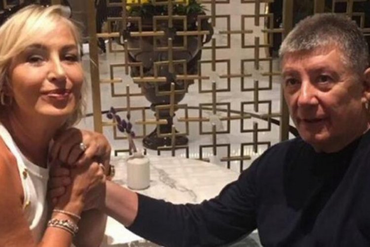 G&uuml;lenay Kalkan, Tarık &Uuml;nl&uuml;oğlu'nun doğum g&uuml;n&uuml;n&uuml; kutladı