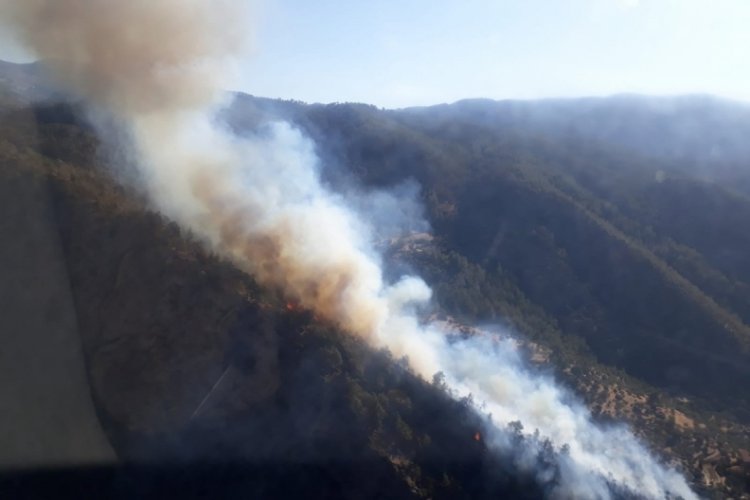 Yangınlarda son durum: Bozdoğan yangını kontrol altında