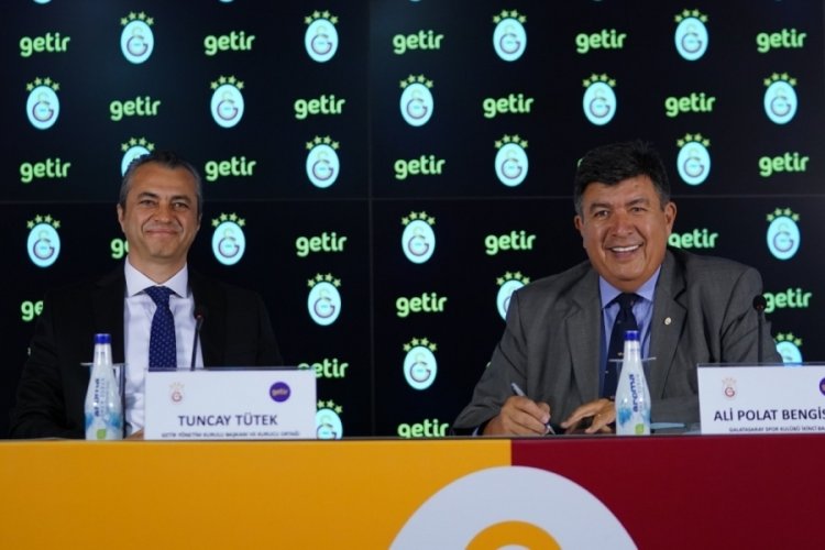 Galatasaray'ın kol sponsoru Getir oldu