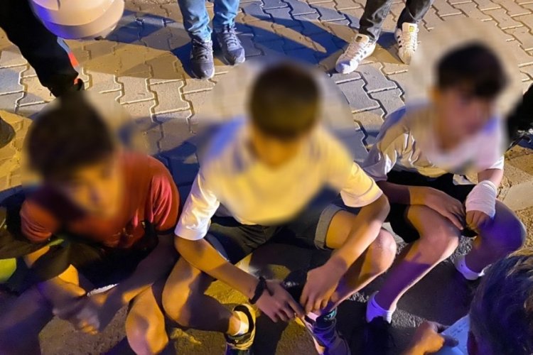 Diyarbakır'da ormanda yangın &ccedil;ıkarmaya &ccedil;alışan 4 &ccedil;ocuk yakalandı