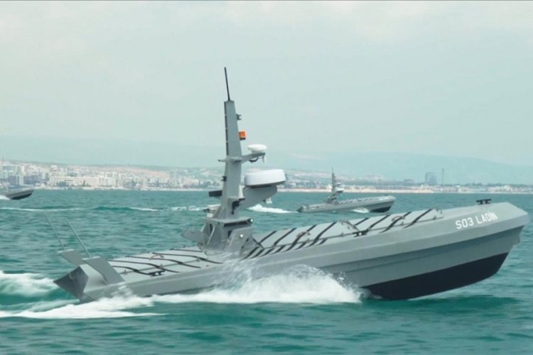 T&uuml;rkiye'nin insansız deniz aracı g&ouml;reve hazırlanıyor